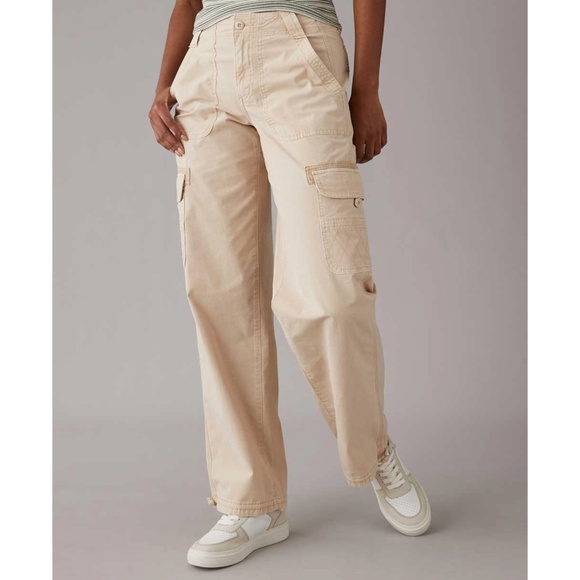 NWT AE Snappy Stretch Convertible Baggy Cargo Jogger Size 32W - Picture 1 of 14